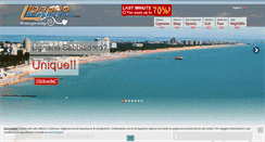 Desktop Screenshot of lignanosabbiadoro.co.uk